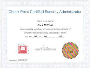 Check Point CCSA