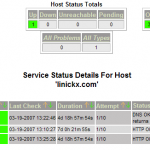 Nagios Host Detail Example