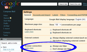 GMail - Always Use
HTTPS