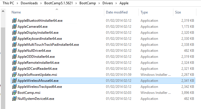 applewirelessmouse64.exe windows 10 download